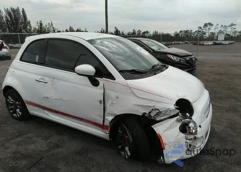 2017 Fiat 500 Pop z USA, uszkodzony, nr VIN 3C3CFFKRXHT530165